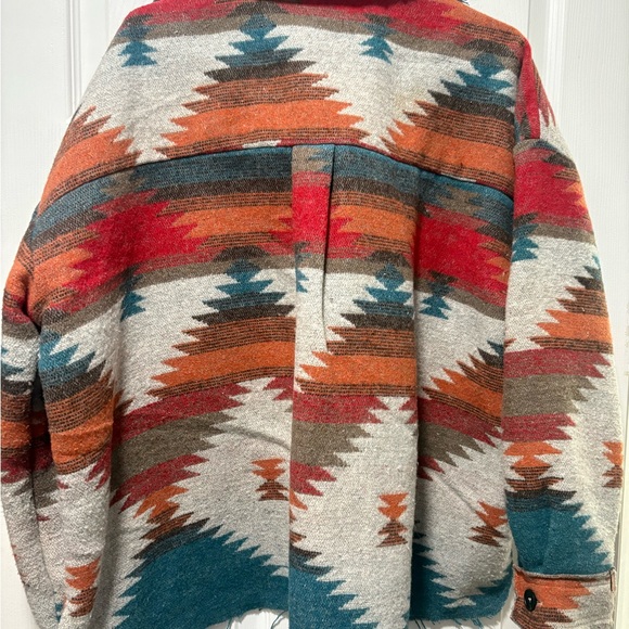 LA MIEL Multicolor Patterned Jacket - Picture 3 of 3